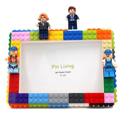 DIY Cadre photo en blocs de construction pour enfants
