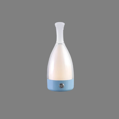 Floroux Decorative Rechargeable Night Lamp | Wine Bottle Design | Ambient LED Lighting | Wireless