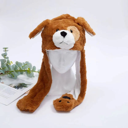 BunnyBounce Hat – Chapeau Mignon avec Oreilles Mobiles