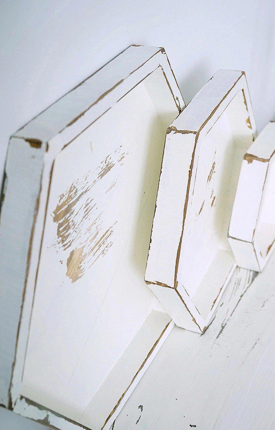 Floroux ensemble de plateaux en bois | Design rustique | Polyvalent | Décoration et service