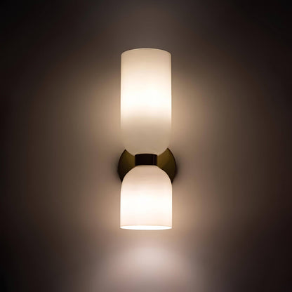 Floroux - Applique murale double couche élégante pour espaces de vie contemporains