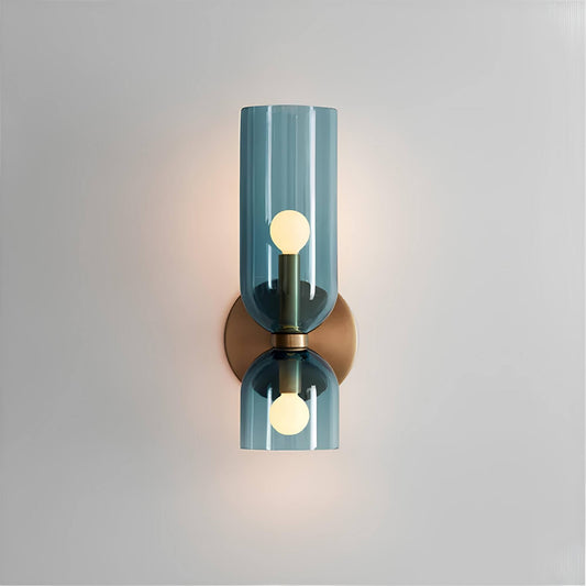 Floroux - Applique murale double couche élégante pour espaces de vie contemporains