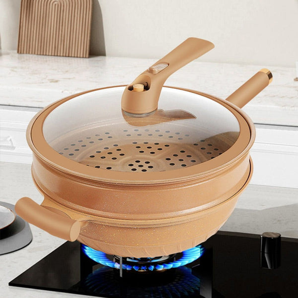 Frywok Wok Multifonctionnel Antiadhésif