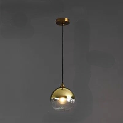 Floroux - Moderne lampe suspendue en boule de verre