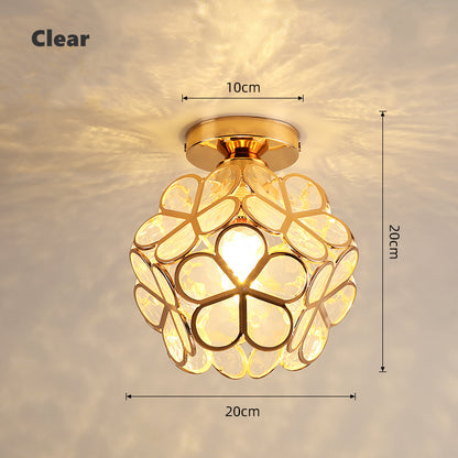 Floroux - Élégante lampe de plafond en bijoux