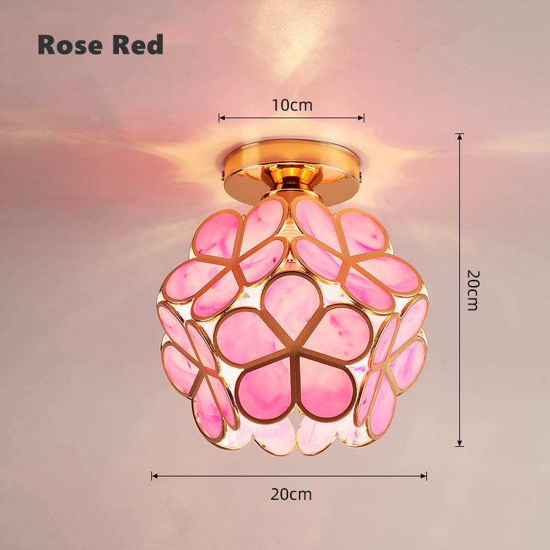 Floroux - Élégante lampe de plafond en bijoux