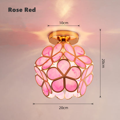 Floroux - Élégante lampe de plafond en bijoux