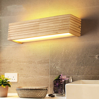 Floroux - Appliques murales en bois Led
