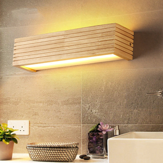 Floroux - Appliques murales en bois Led