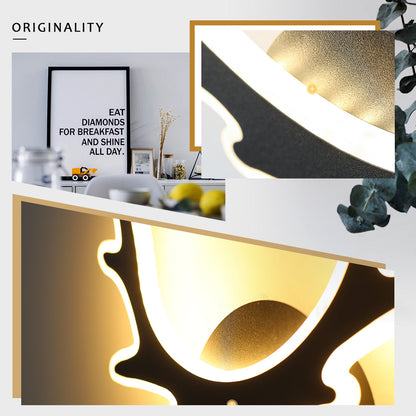 Floroux - Décor de mur Lampe