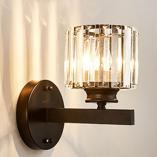 Floroux - Lampe murale en verre artistique