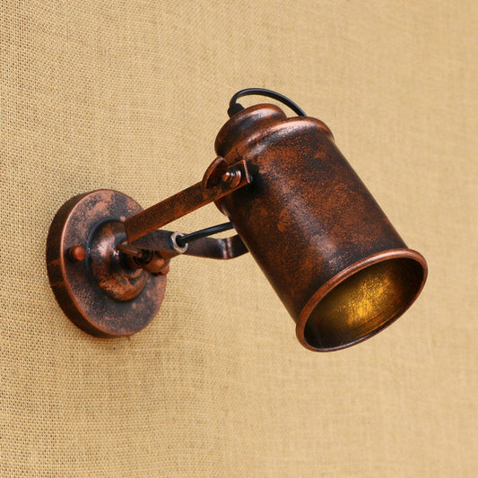 Floroux - Applique murale pivotante en fer