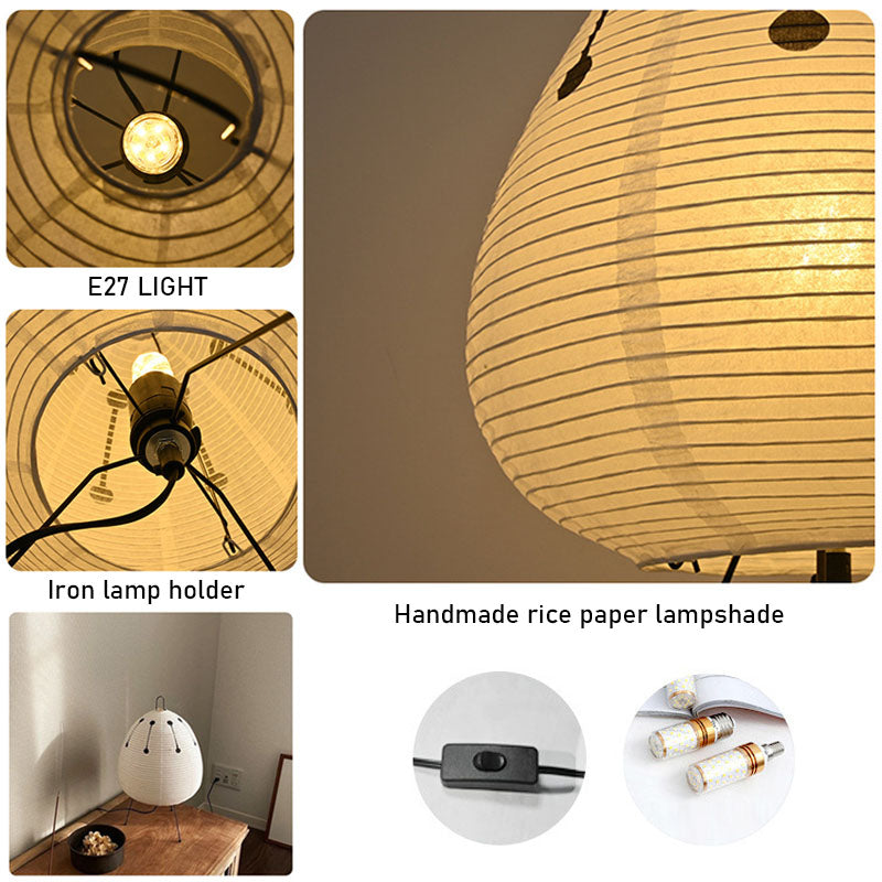 Floroux - Lampe en papier