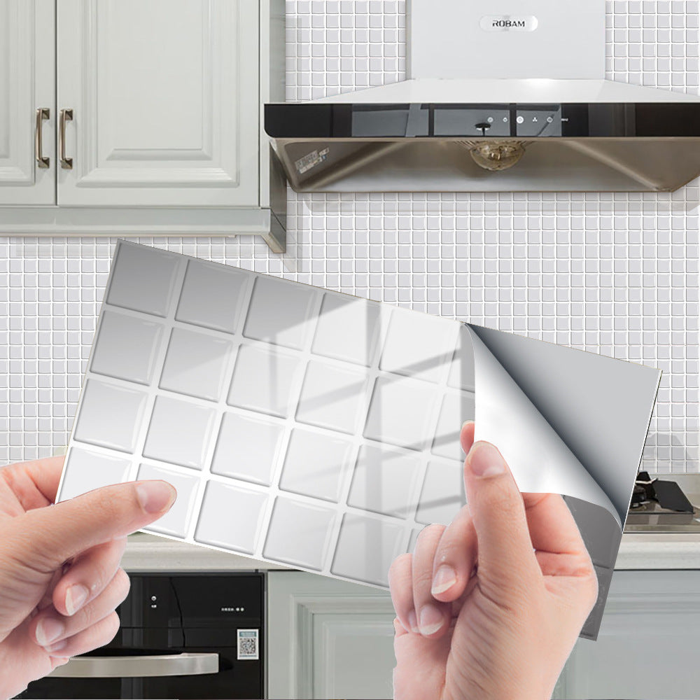 Floroux Carreaux papier peint imperméable