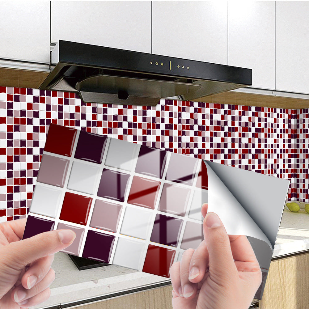 Floroux Carreaux papier peint imperméable