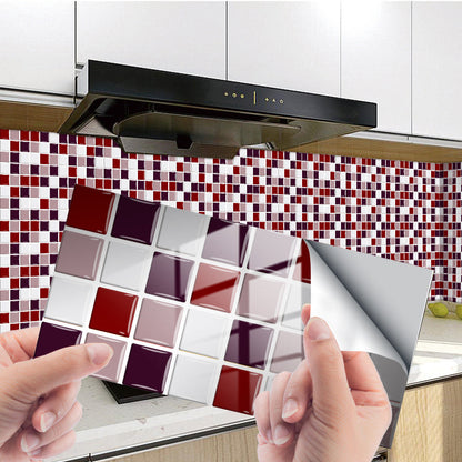 Floroux Carreaux papier peint imperméable