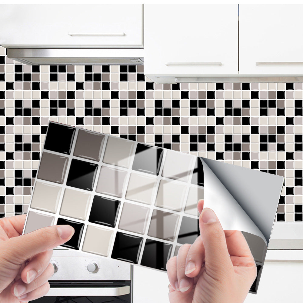 Floroux Carreaux papier peint imperméable