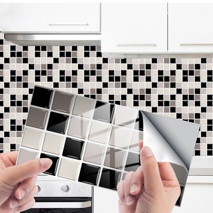 Floroux Carreaux papier peint imperméable