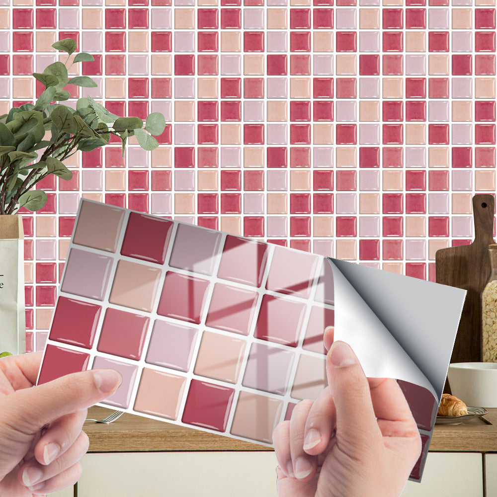 Floroux Carreaux papier peint imperméable