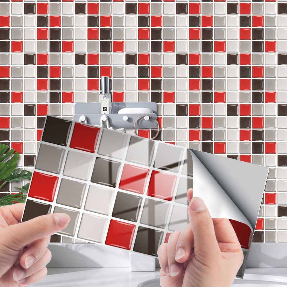 Floroux Carreaux papier peint imperméable