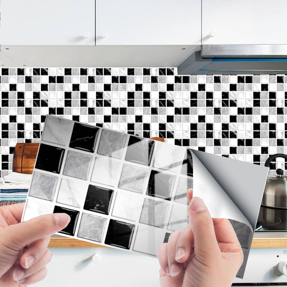 Floroux Carreaux papier peint imperméable