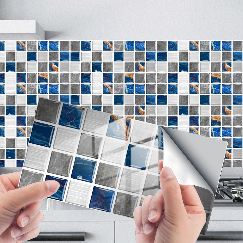 Floroux Carreaux papier peint imperméable