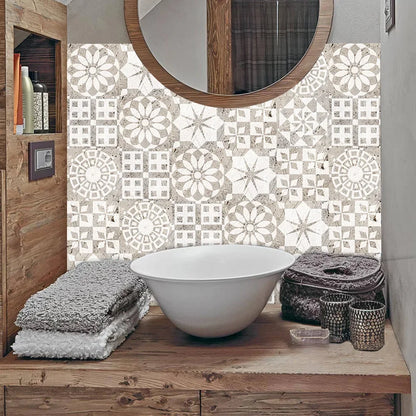 Floroux Carreaux en Marbre