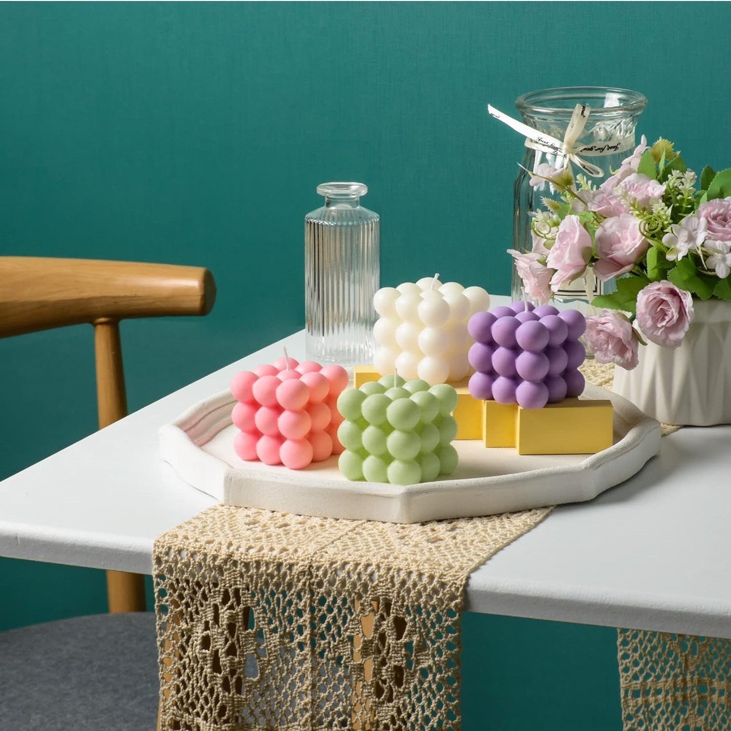 Floroux Bougies en cire de soja