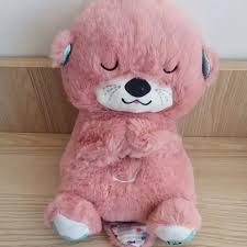 Floroux - Ours en peluche douillet avec des bruits pour une nuit de sommeil détendue