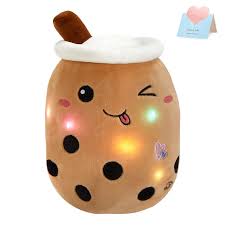 Floroux - Joli Mug Fraise Peluche avec Lumières LED