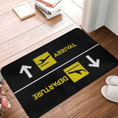 ChicWelcome - Tapis de porte aéroport luxe pour le hall