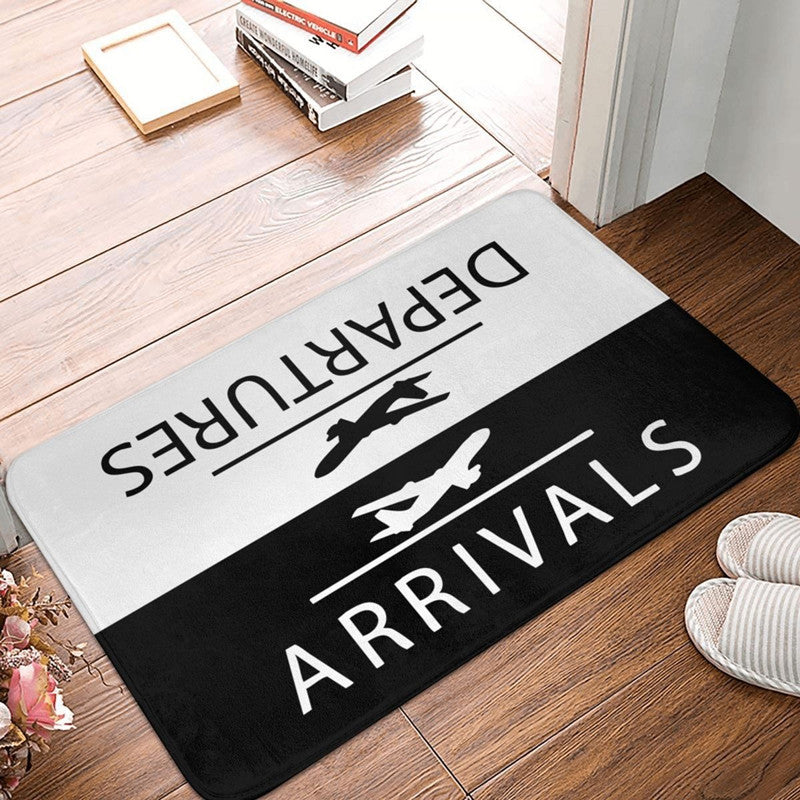 ChicWelcome - Tapis de porte aéroport luxe pour le hall
