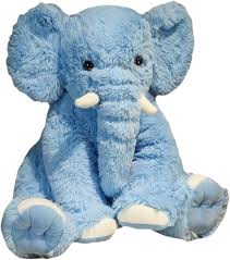 Floroux - Amis en peluche éléphant confortable et délicat pour tous les âges