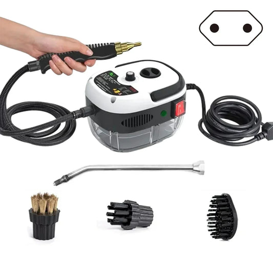 Floroux - Nettoyeur à vapeur haute pression 2500W – 6 niveaux pour la maison et la cuisine