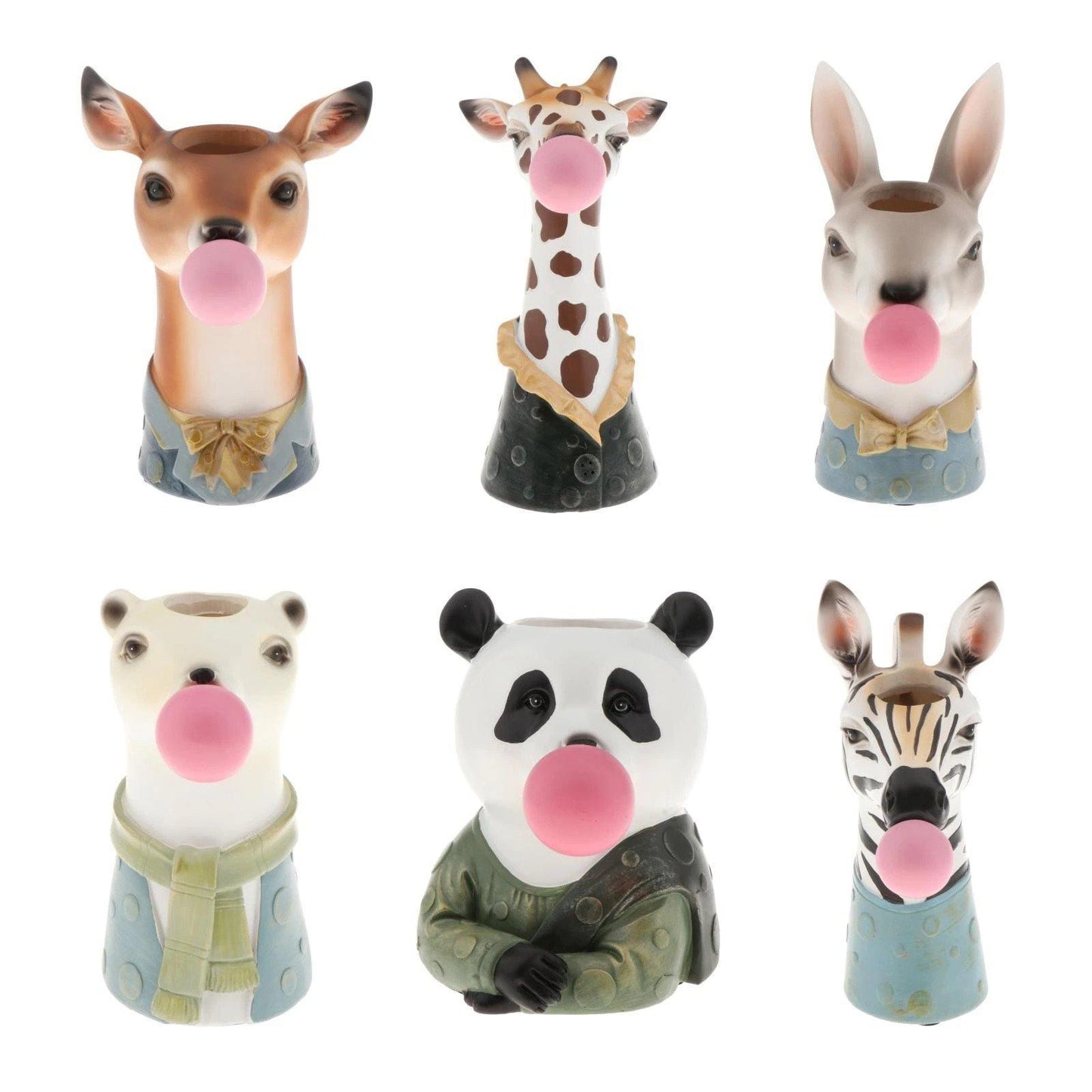 Floroux Decorative Animal Vase | Creative Flower Vase with Character