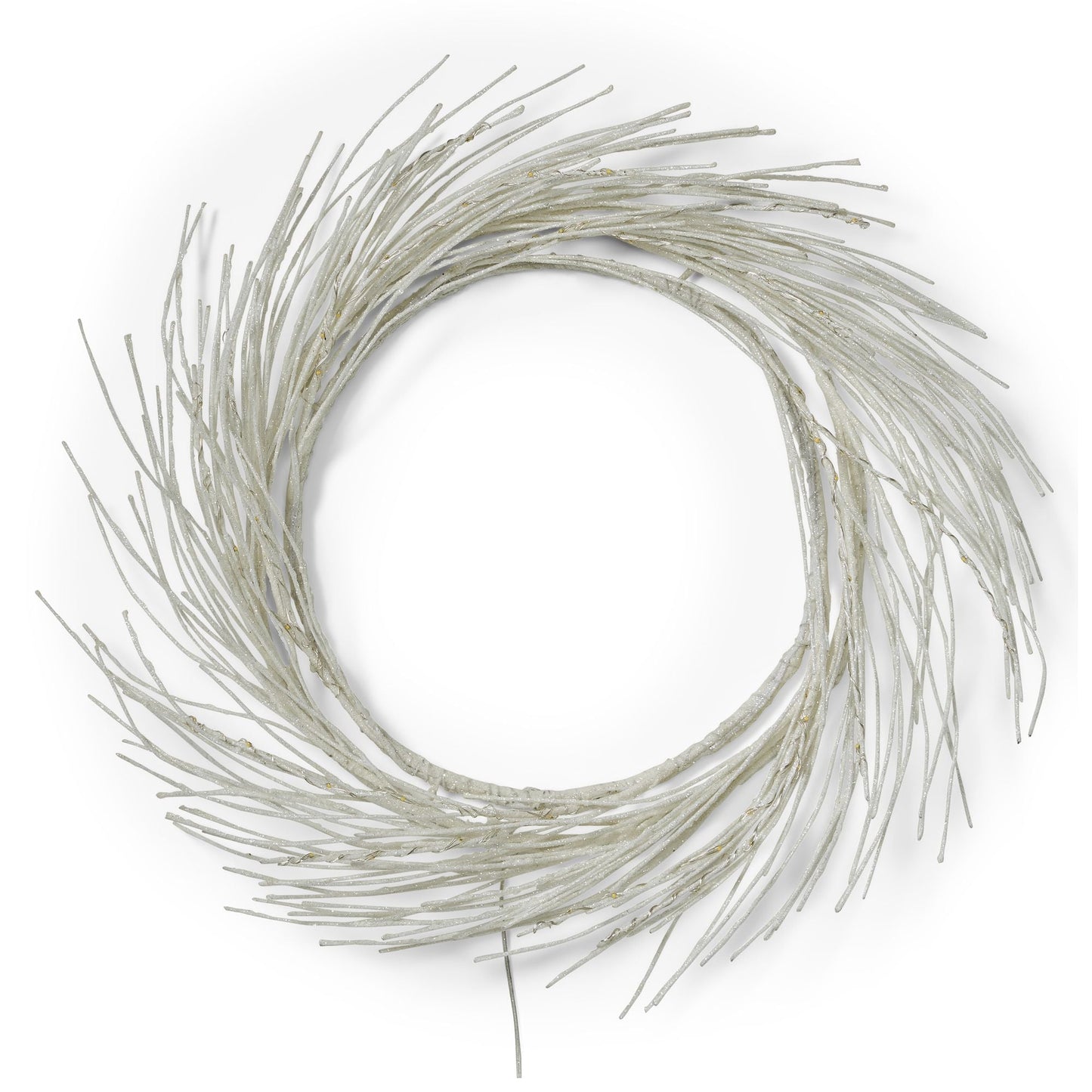 Couronne en papier éclairée LED de 24 pouces - Éclat blanc chaud pour la porte d'entrée, Décoration festive de Noël 2024