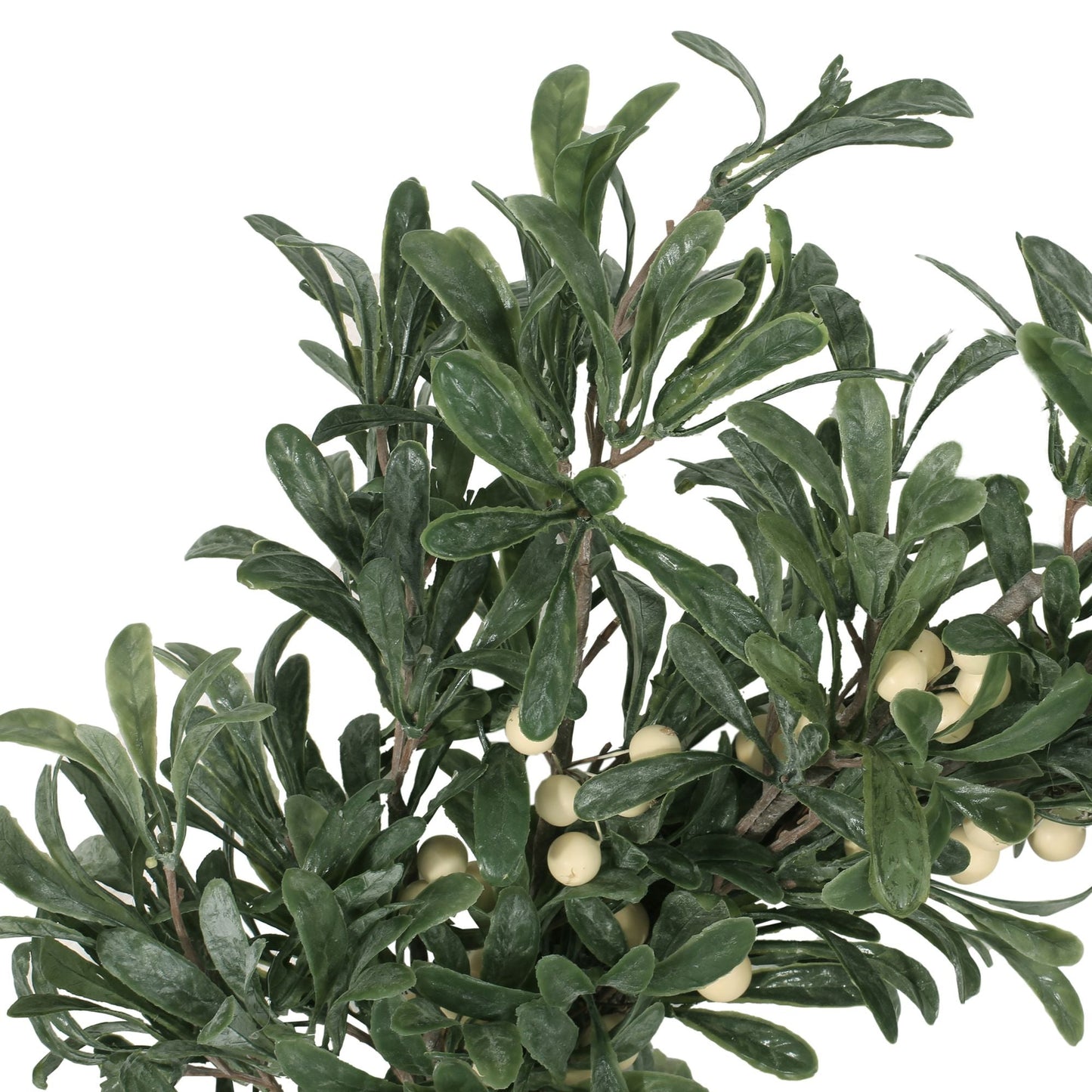 Couronne Snowberry de 29 pouces – Élégant charme d'hiver avec des baies blanches, parfait pour la porte d'entrée, décor de Noël 2024