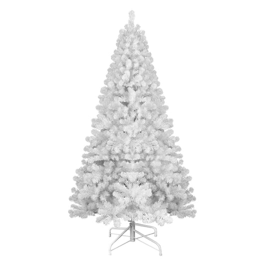 Arbre de Noël artificiel écologique ignifuge de 4 pieds - Décor de vacances en PVC pelucheux pour petits espaces, Noël 2024