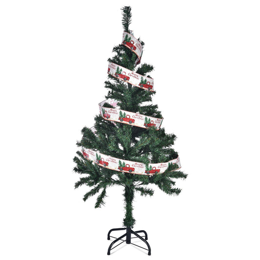Arbre de Noël Artificiel Réaliste de 4 pieds avec 200 Pointes de Branche – Décor Festif de Vacances pour la Maison & le Bureau Noël 2024