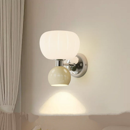 Floroux Appliques Murales LED Crème