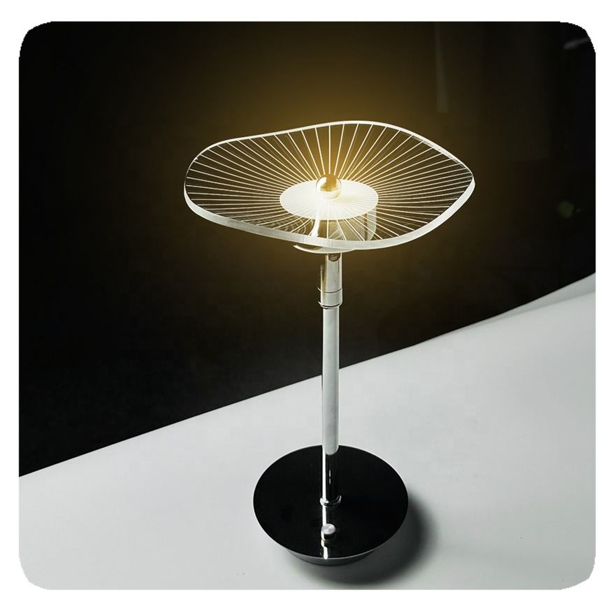Floroux - Lampe de table LED moderne pour une atmosphère chaleureuse et accueillante