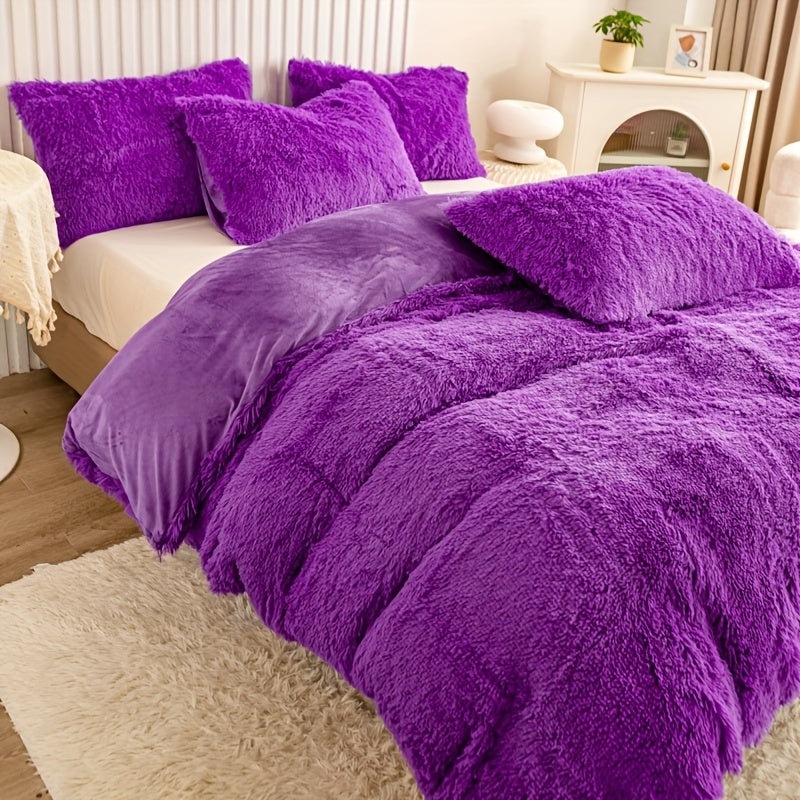 DouxVelours - Ensemble de Literie en Pluche pour un Confort Absolu