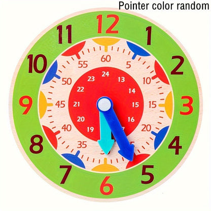 Floroux pour enfants - horloge d'apprentissage pour apprendre l'heure, parfaite en tant que cadeau de Noël et d'Halloween