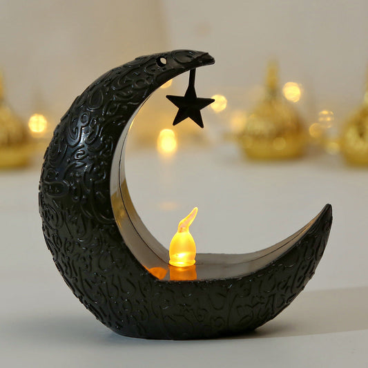 Floroux - Charmante bougie arabe lampe lune