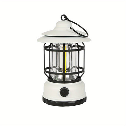 RetroGlow Lampe – Dimmable Lampe LED Rechargeable Extérieur