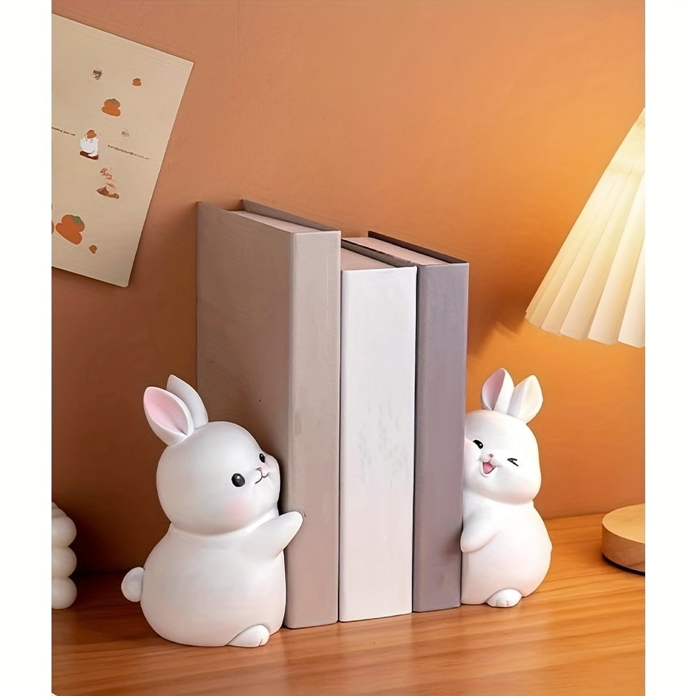 BunnyBookends – Supports de livres ludiques en style lapin