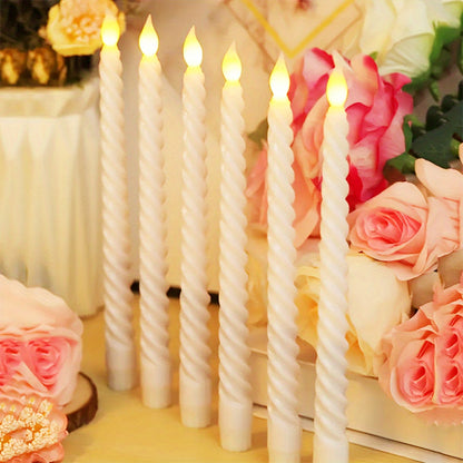 Bougies sans flamme Floroux - Bougies LED sans fil avec effet flamme réaliste