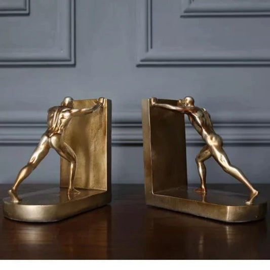 2Pcs Supports de Livres Créatifs Décor