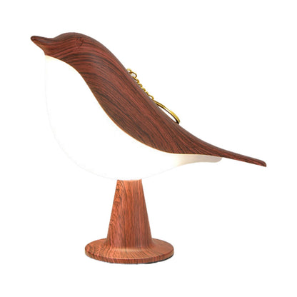 Lampe oiseau avec lumière LED