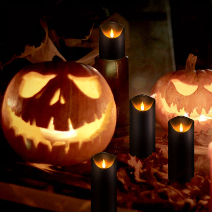 Ensemble de bougies LED sans flamme | Éclairage d'ambiance sûr pour les fêtes et la décoration